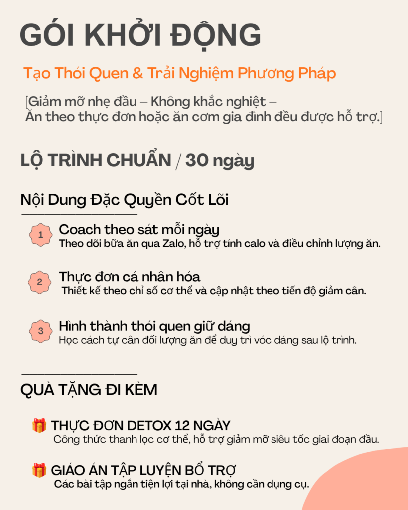 cách giảm cân